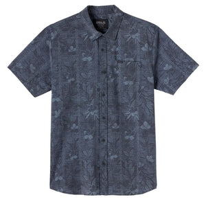 O'Neill Trvlr Upf Traverse Standard Men's S/S Dress Shirt - Black