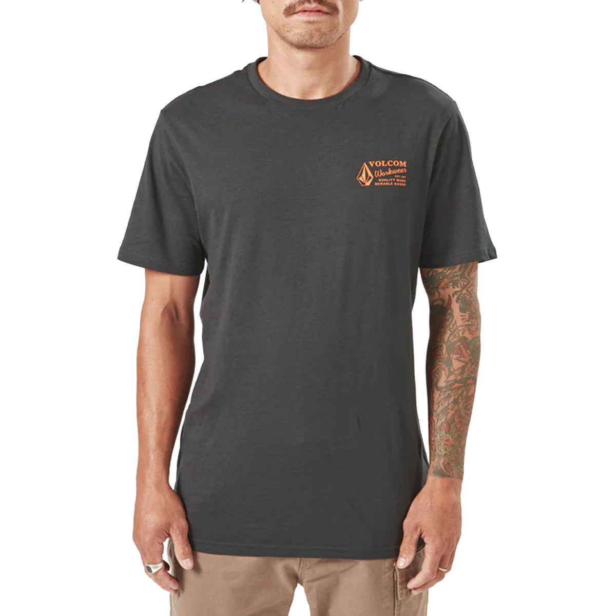 Volcom Workwear Men's S/S T-Shirt - Black