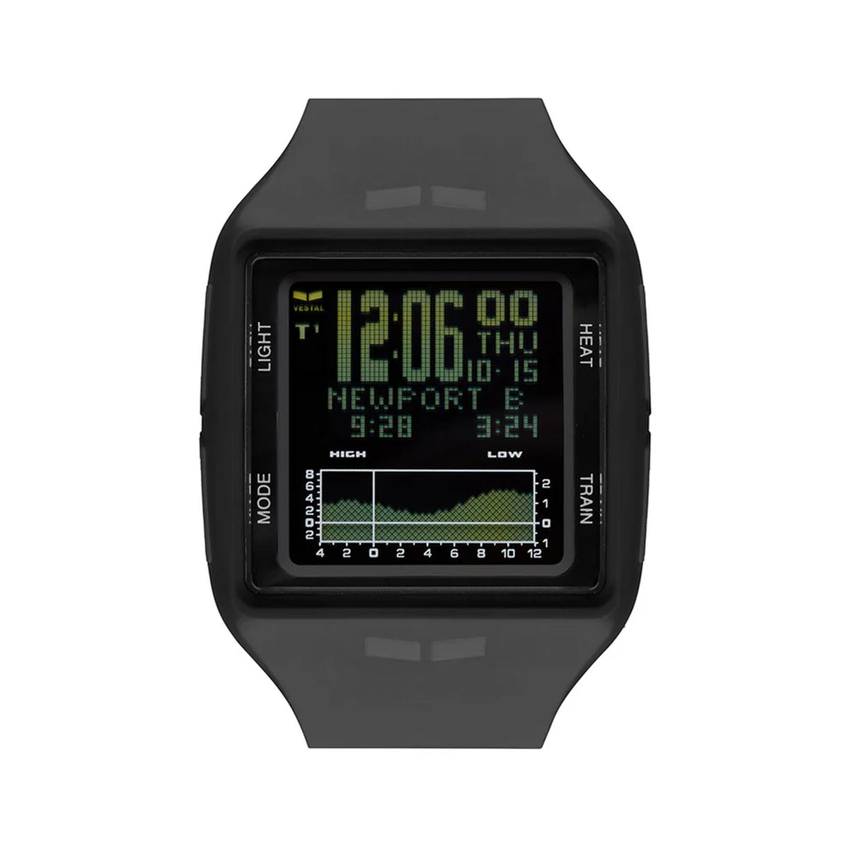 Vestal Brig Tide & Train Watch - Black