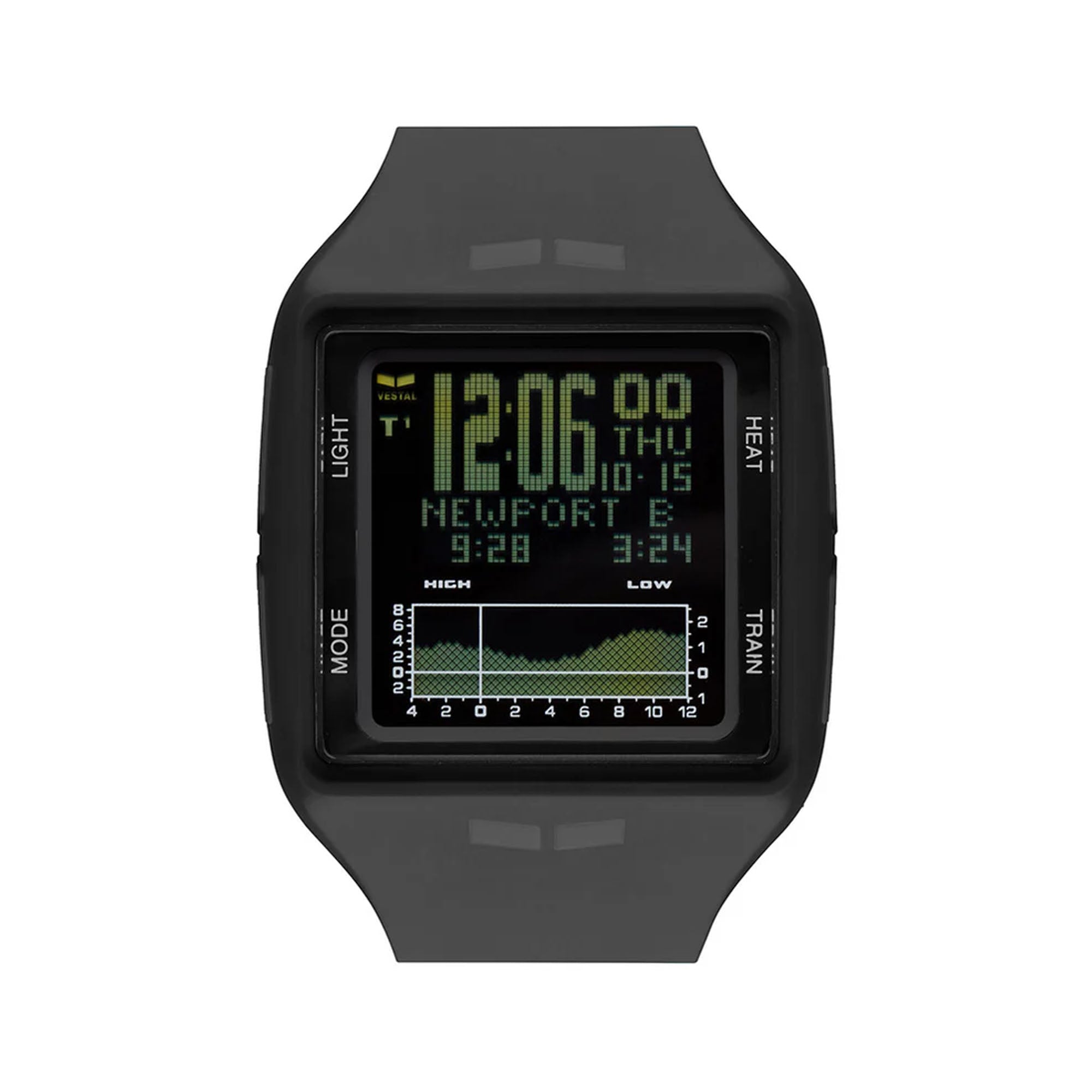 Vestal Brig Tide & Train Watch - Black