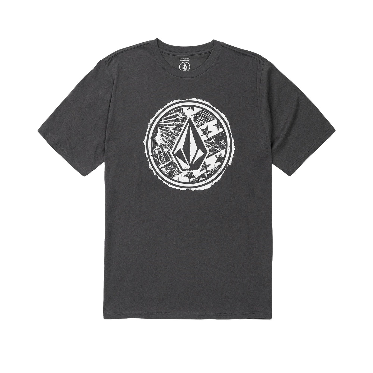 Volcom Core Stone Men's S/S T-Shirt - Washed Black