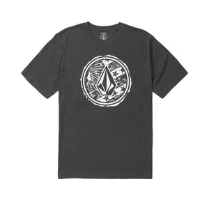 Volcom Core Stone Men's S/S T-Shirt - Washed Black