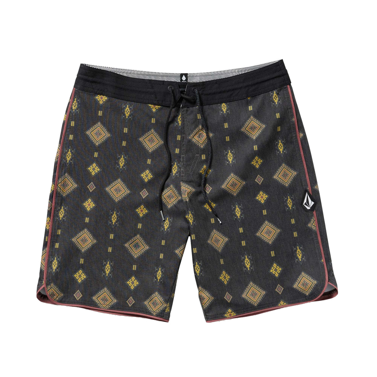 Volcom Desert Dobby Stoney 19" Men's Boardshorts - Black