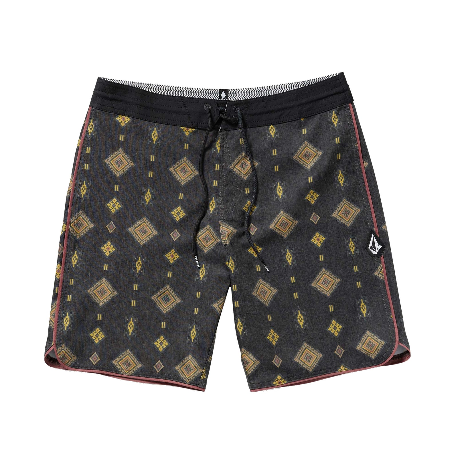 Volcom Desert Dobby Stoney 19" Men's Boardshorts - Black