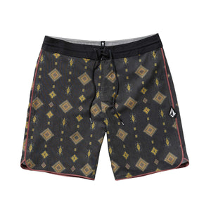 Volcom Desert Dobby Stoney 19" Men's Boardshorts - Black