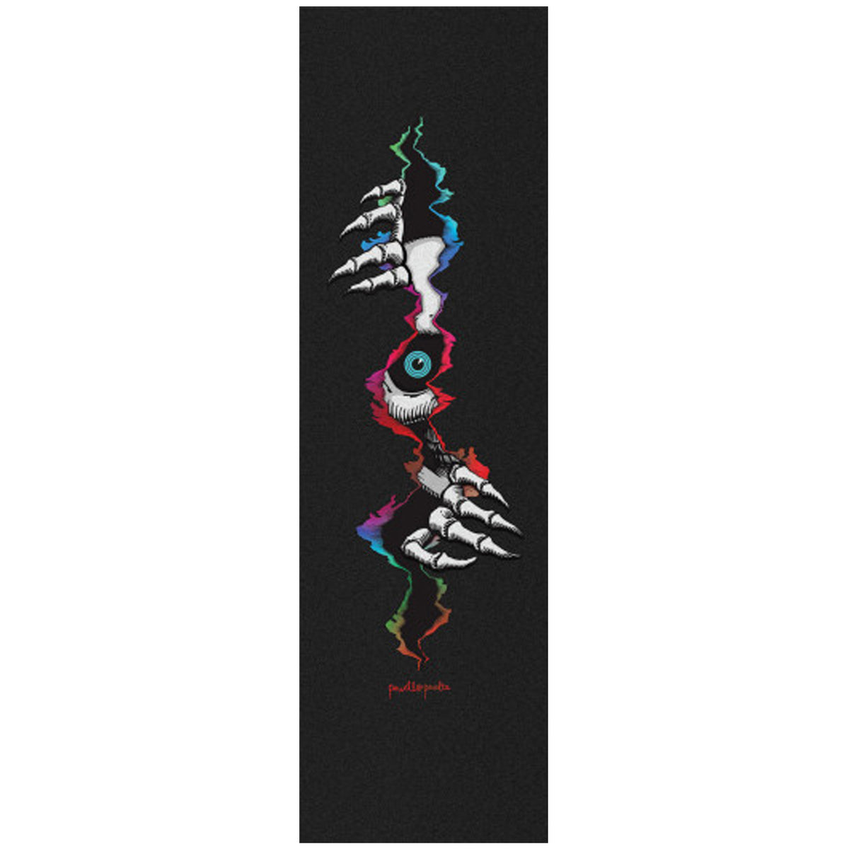 Powell Peralta 9x33 Ripper Peaker Skateboard Grip Tape - Black