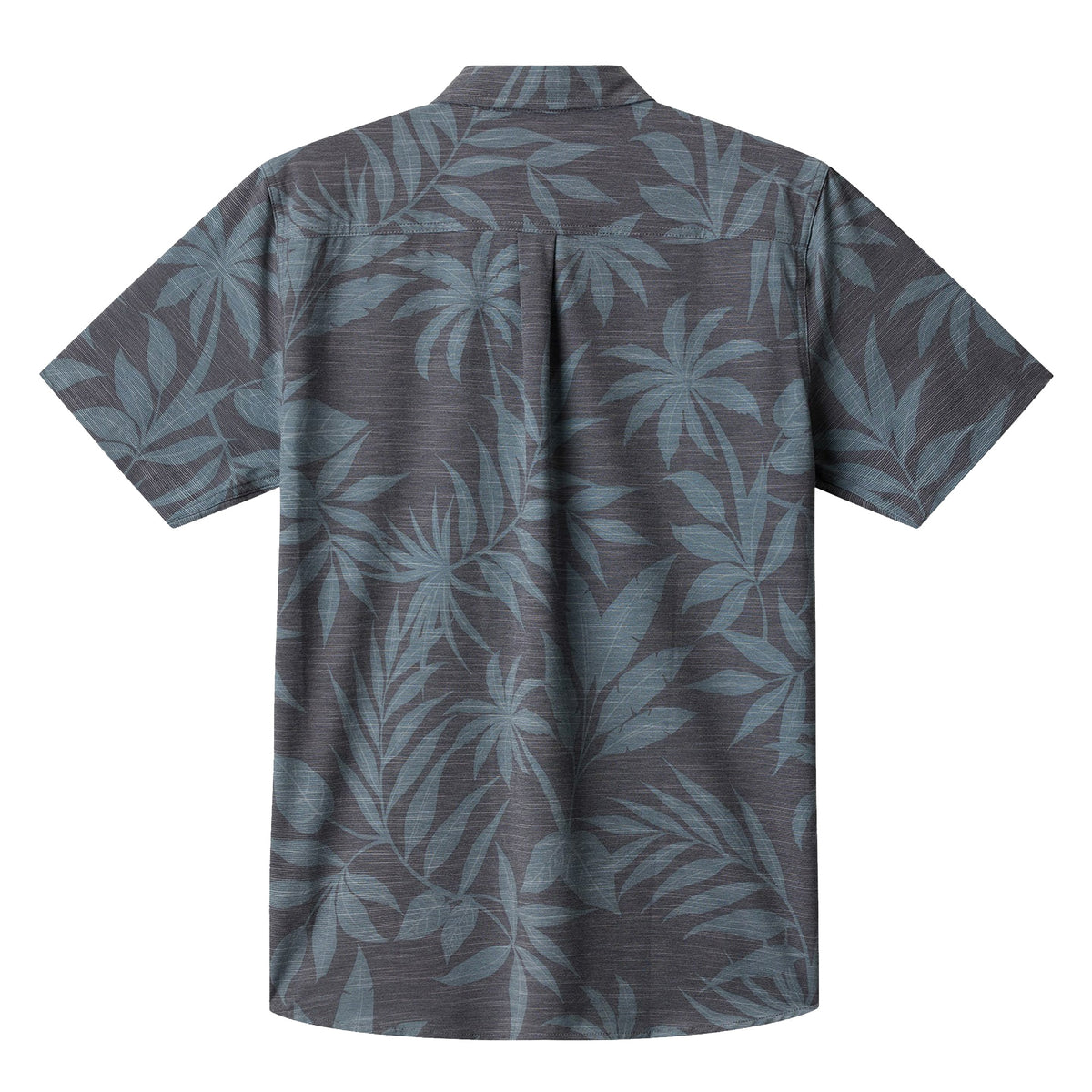O'Neill UPF Slub Relaxed Fit Men's S/S Dress Shirt - Black