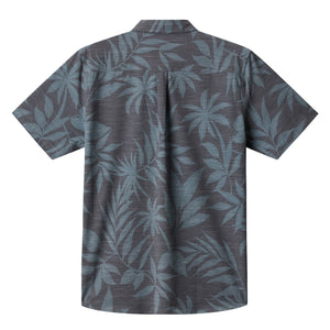 O'Neill UPF Slub Relaxed Fit Men's S/S Dress Shirt - Black