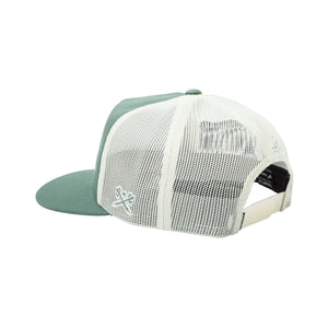 Dark Seas Tall Ship Men's Hat - Green/White