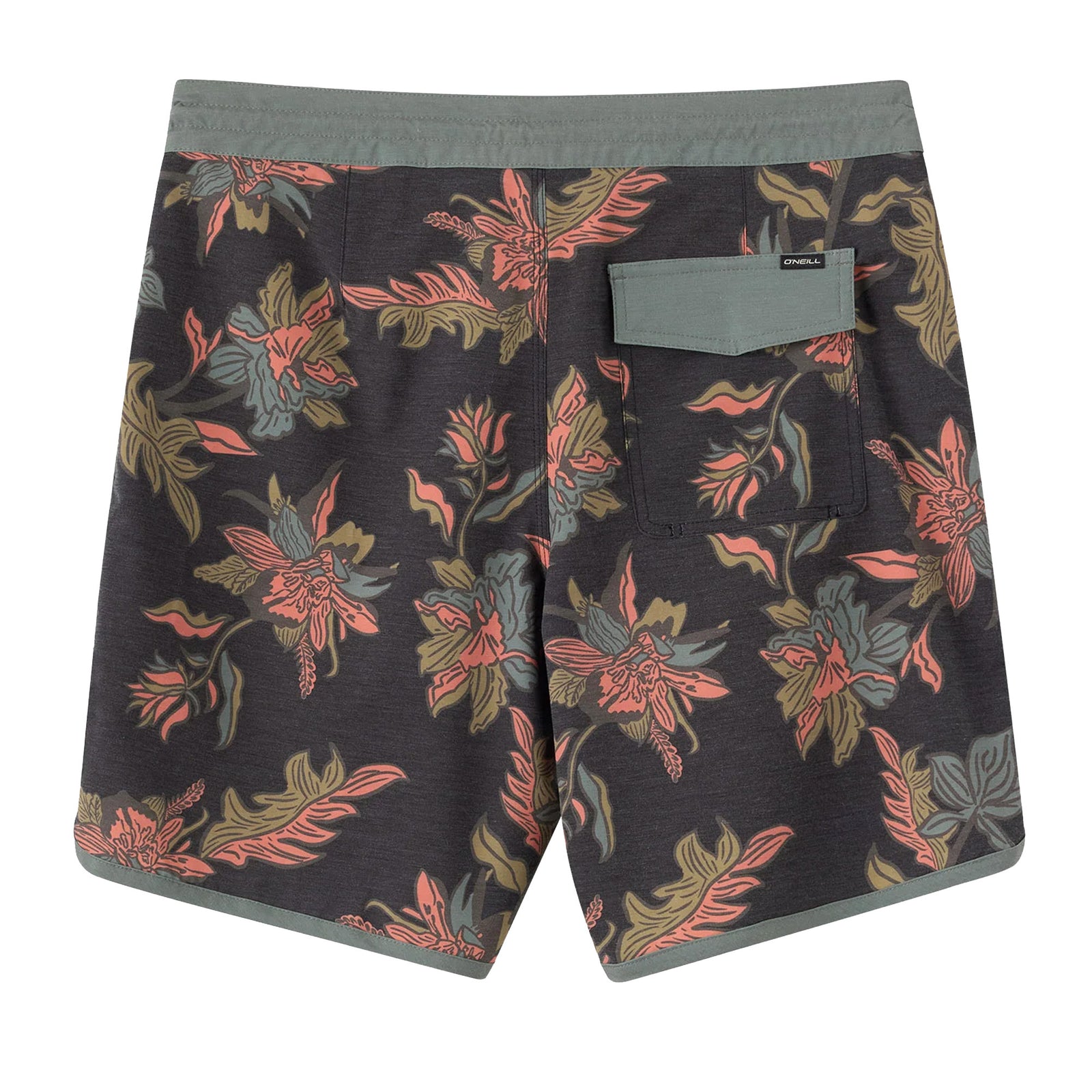 O'Neill Cruzer Scallop 18" Men's Boardshorts - Black