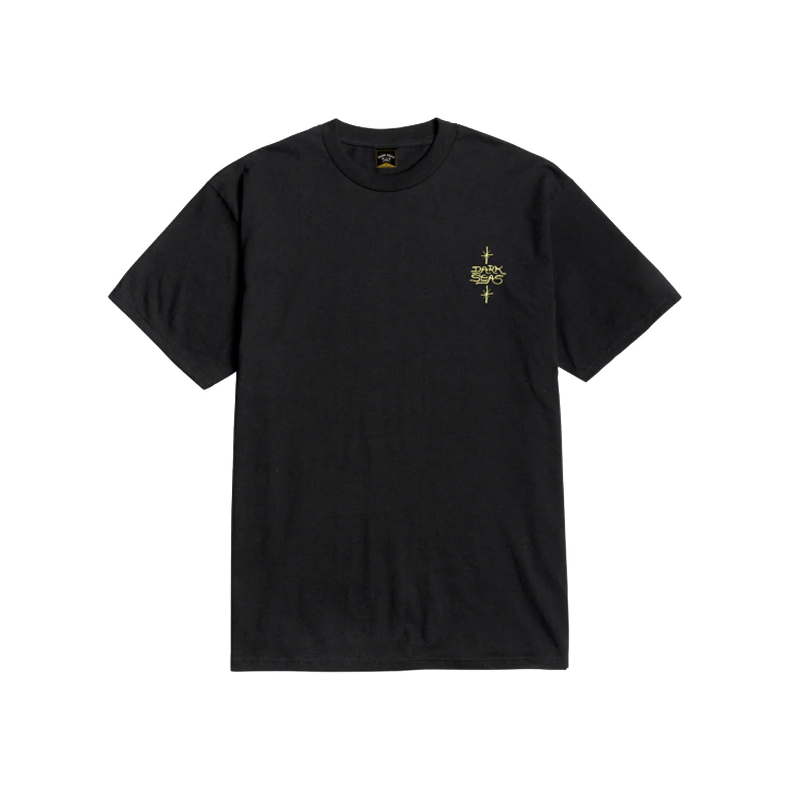 Dark Seas Hot Head Pigment Men's S/S T-Shirt - Black
