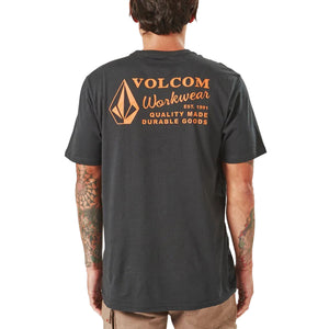 Volcom Workwear Men's S/S T-Shirt - Black