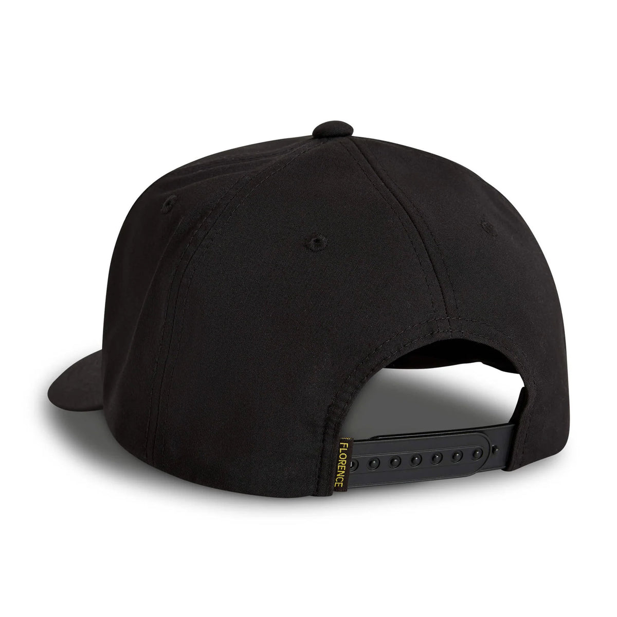 Florence Marine X Logo Structured Twill Men's Hat - Black