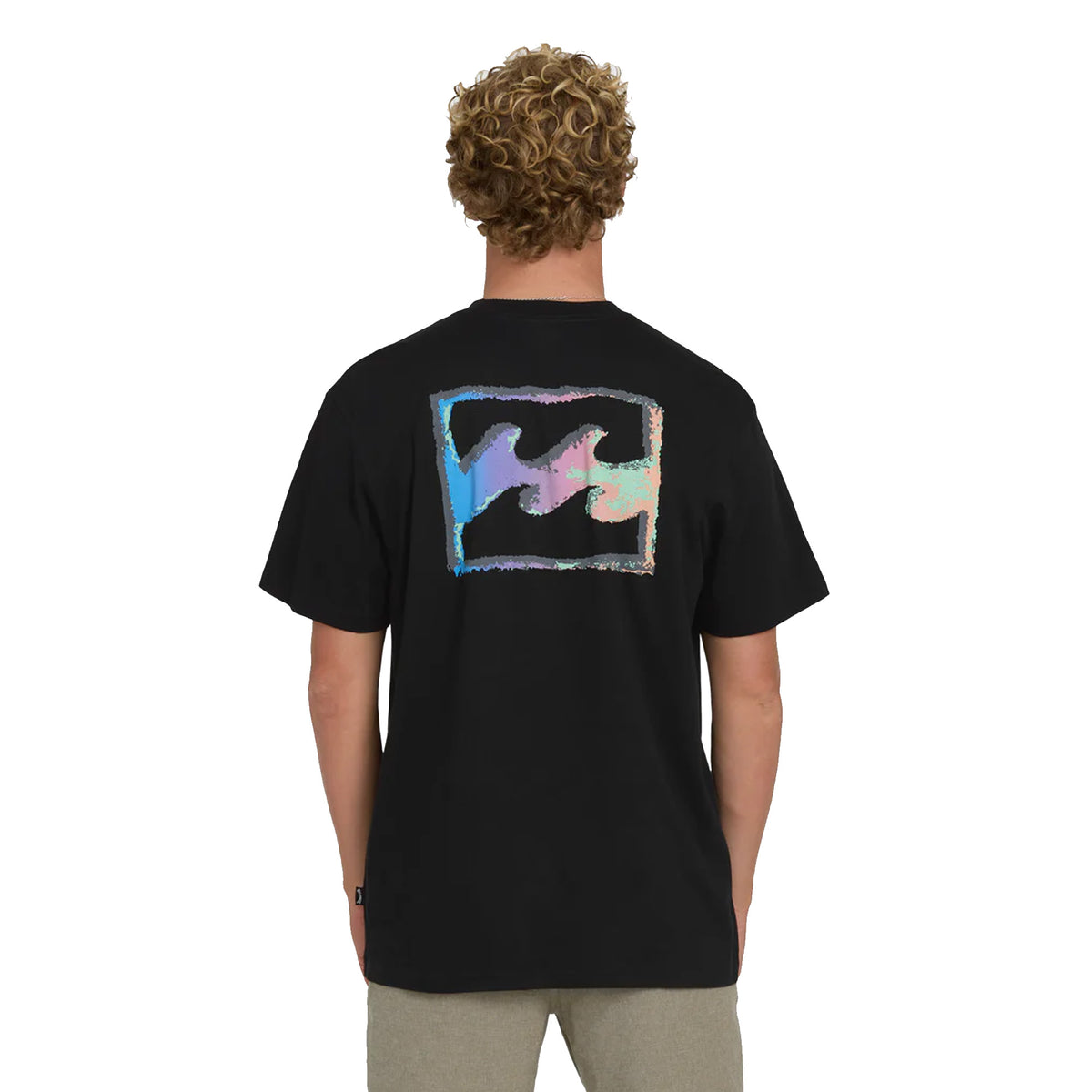 Billabong Crayon Wave Premium Knit S/S T-Shirt - Black