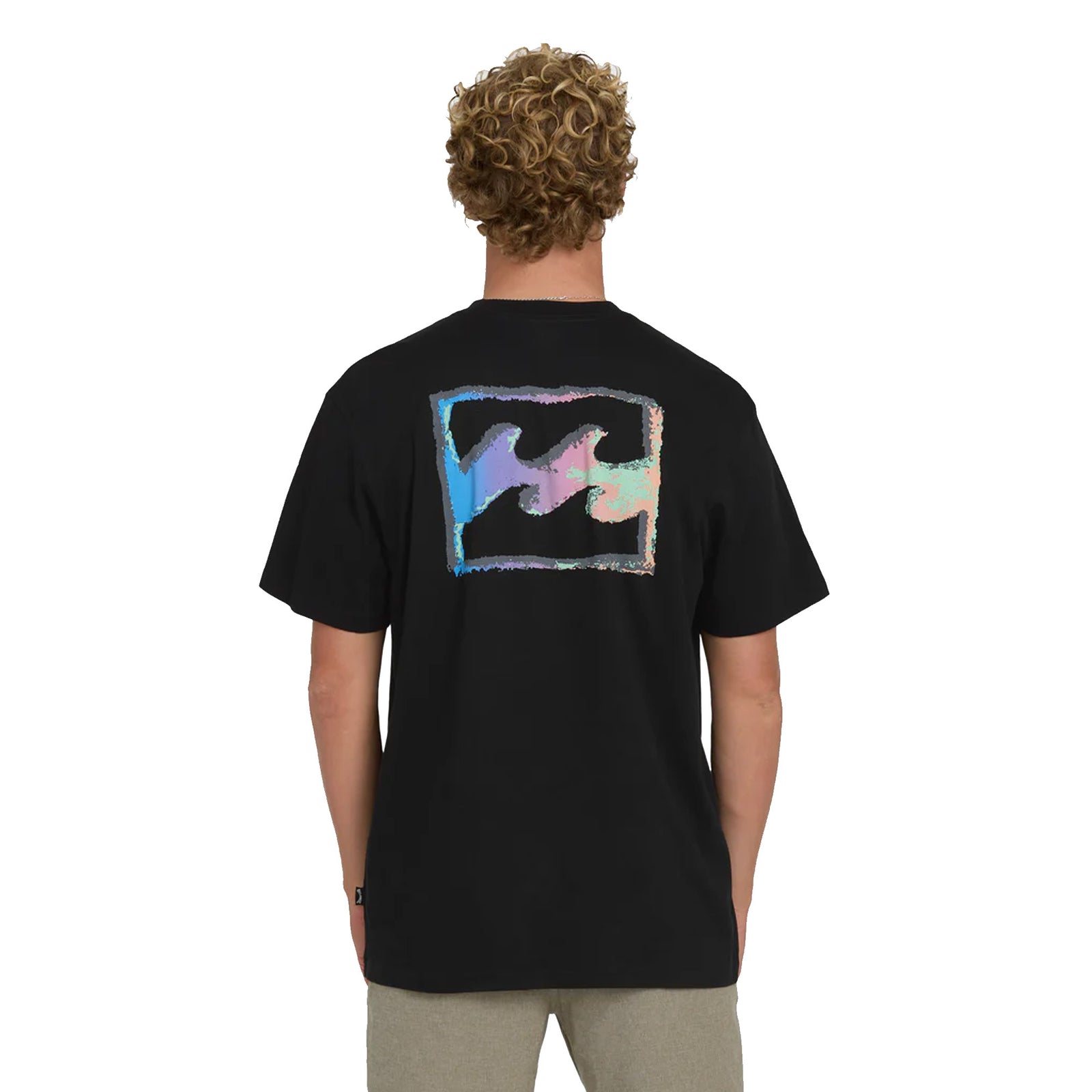 Billabong Crayon Wave Premium Knit S/S T-Shirt - Black
