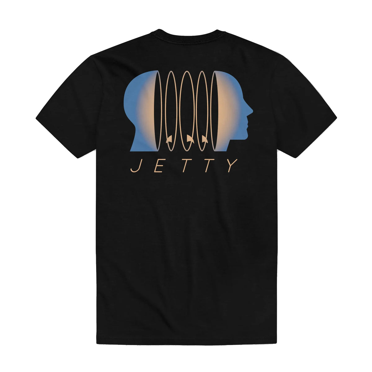 Jetty Mindset Men's S/S T-Shirt - Black