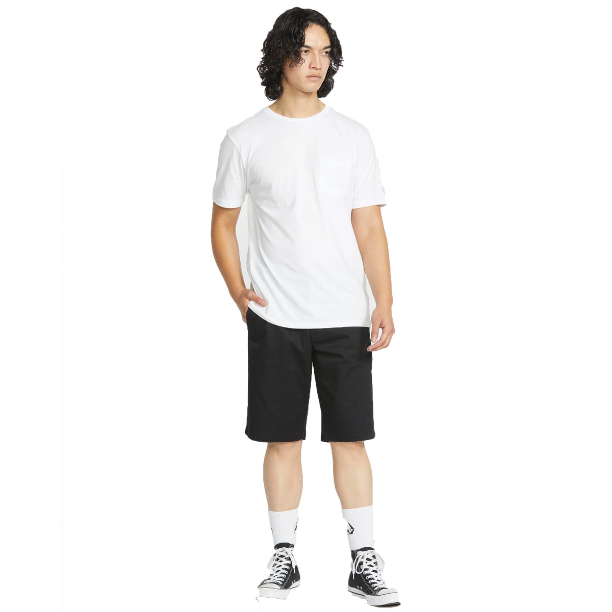 Volcom Frickin Modern Stretch Men's Walkshorts - Black