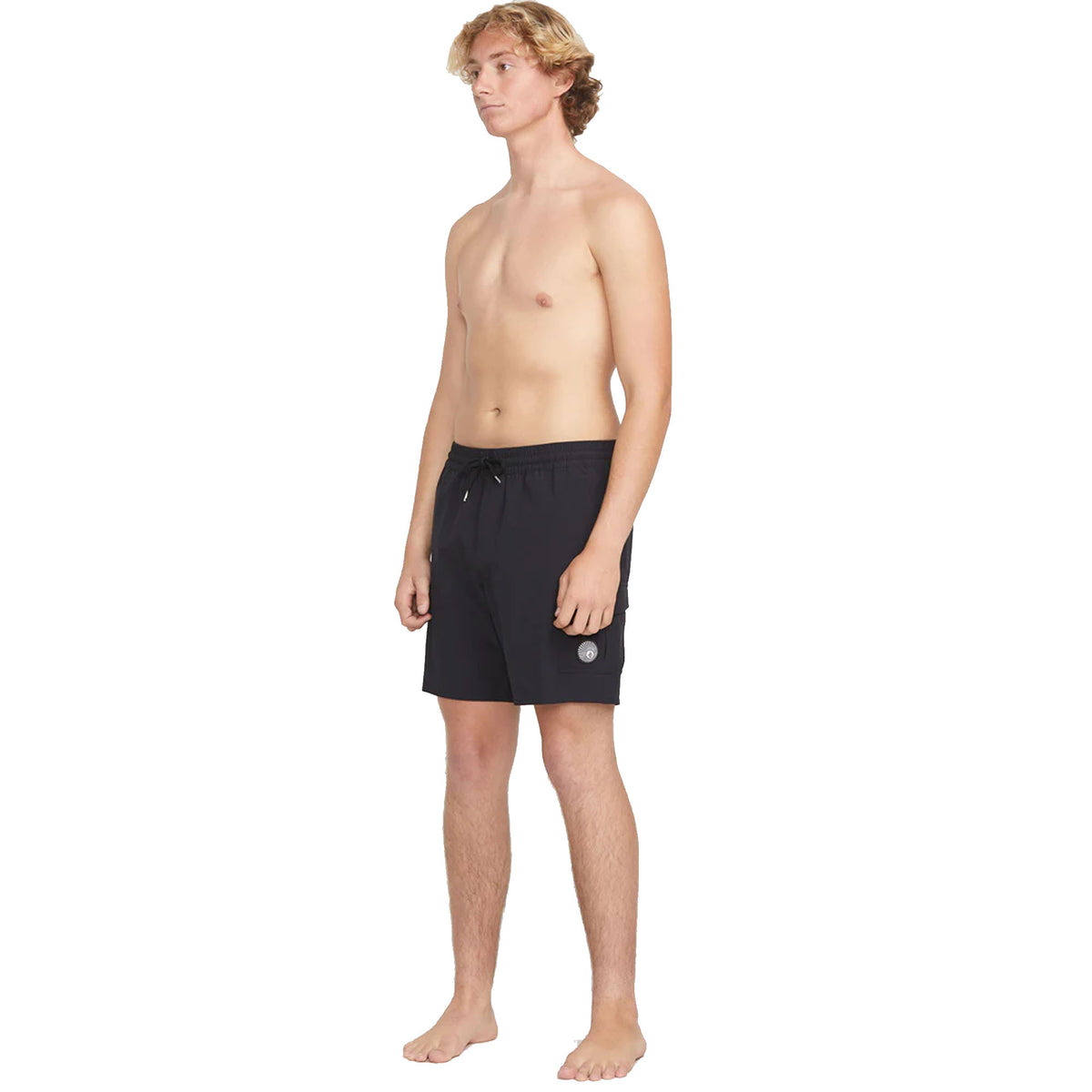 Volcom Truly Libertaors 17" Men's Hybrid Walkshorts - Black