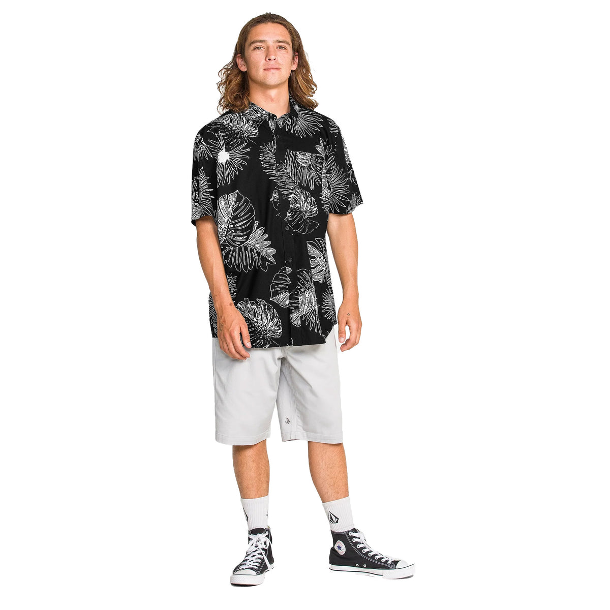 Volcom Monsterious Men's S/S T-Shirt - Black
