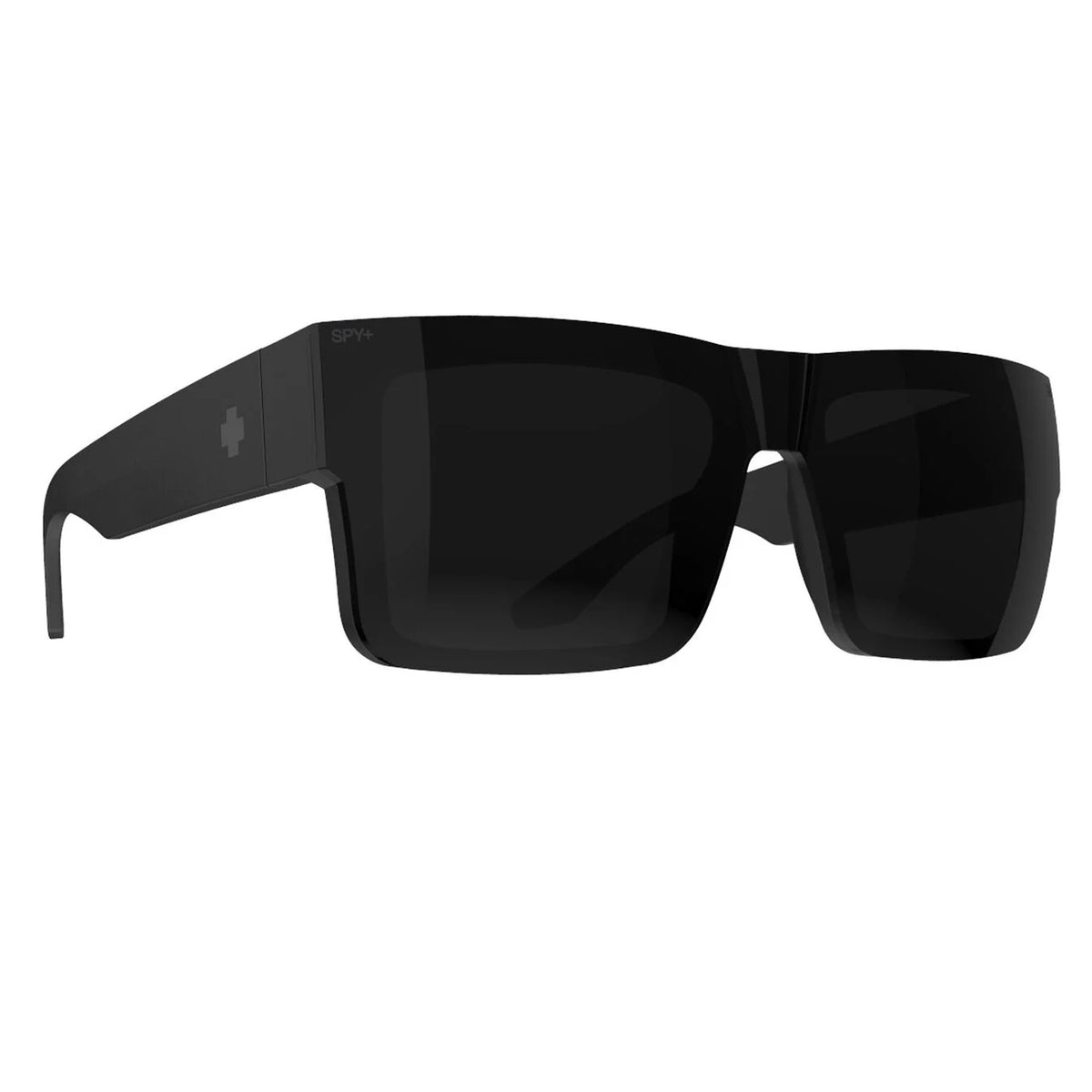 Spy Cyrus Switch Men's Sunglasses - Matte Black/Happy Gray Green & Happy Gray Green Black Mirror