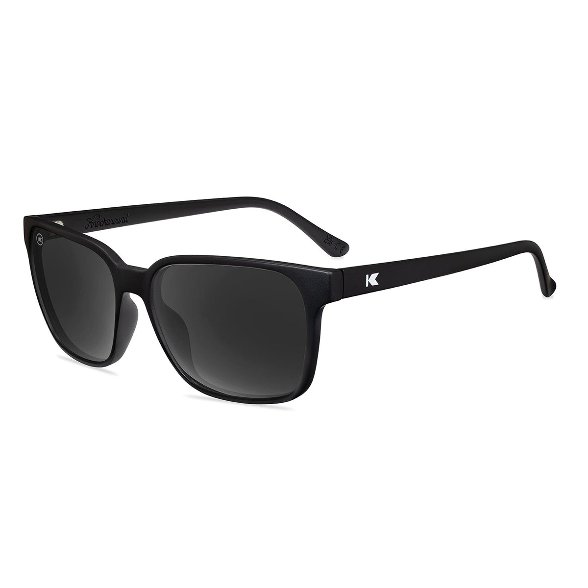 Knockaround Day Trips Men's Sunglasses - Matte Black/Smoke