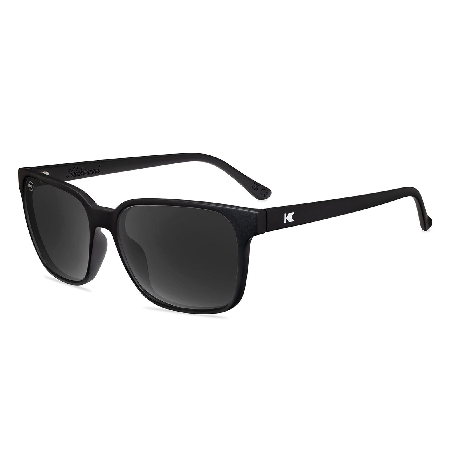 Knockaround Day Trips Men's Sunglasses - Matte Black/Smoke