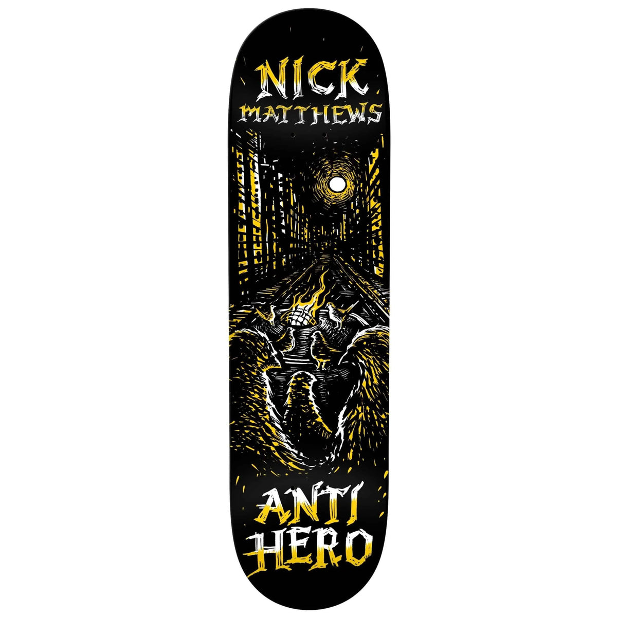 Anti-Hero Matthews Fireside 8.5" Skateboard Deck