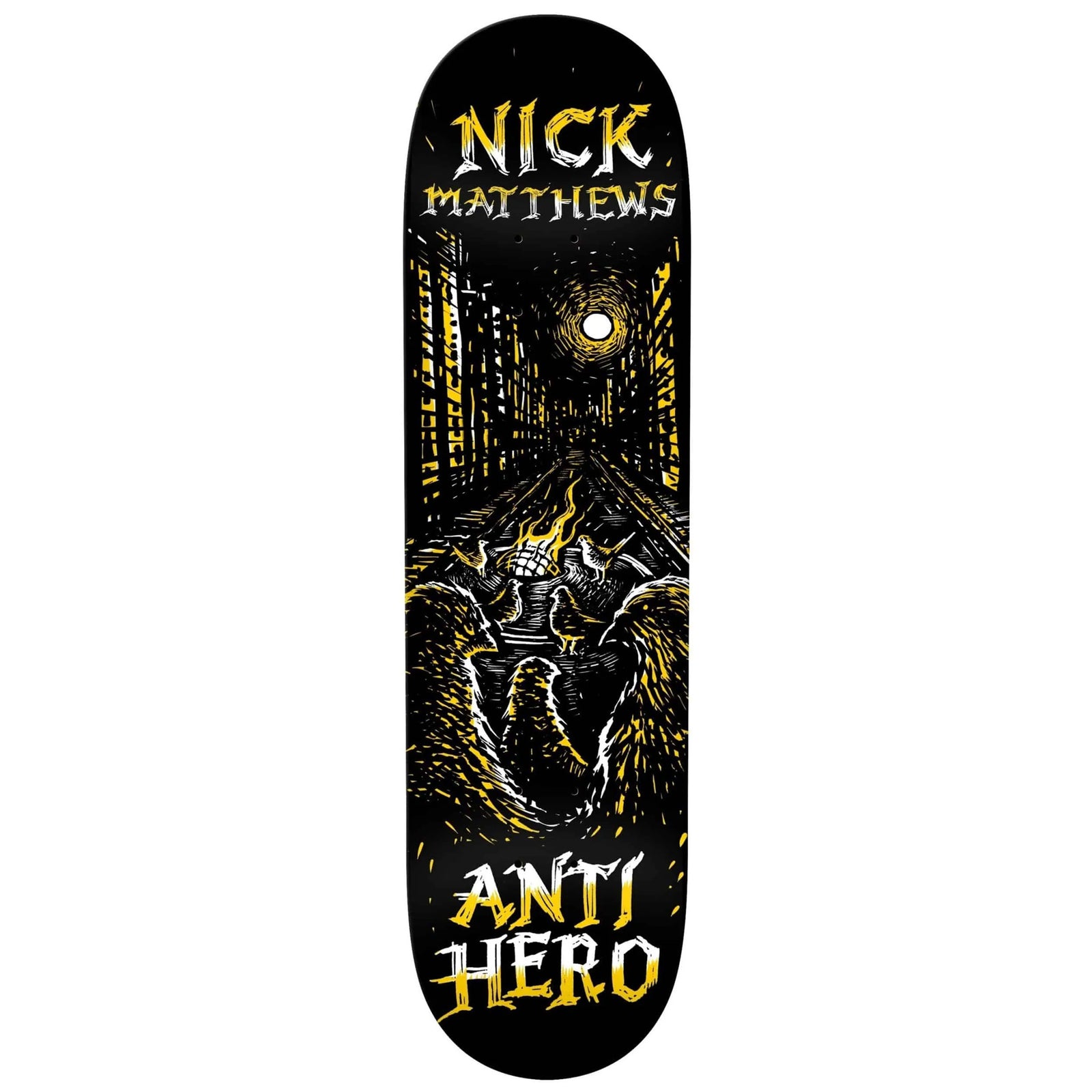 Anti-Hero Matthews Fireside 8.5" Skateboard Deck