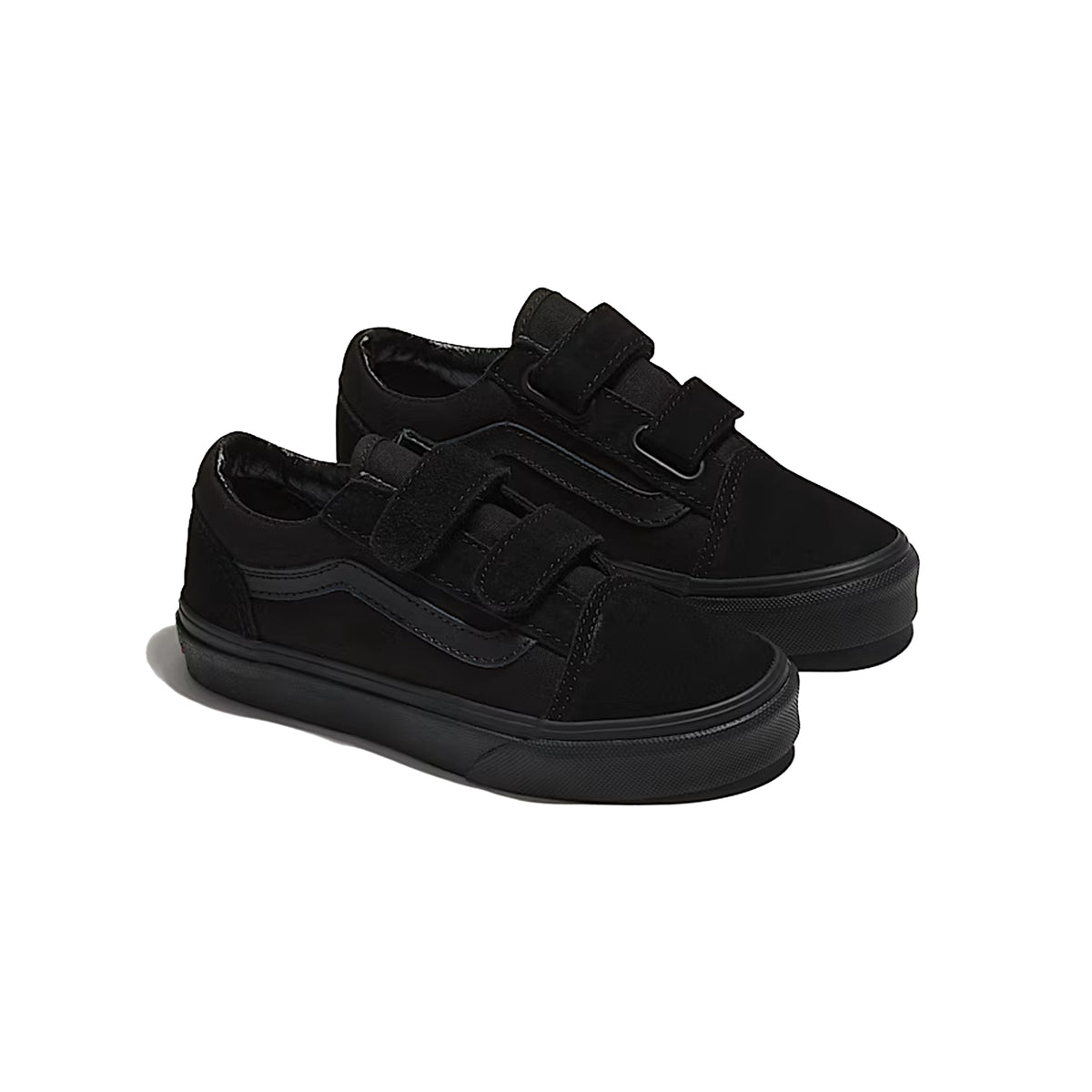 Vans Skate Old Skool V Youth Boy's Shoes - Black/Black