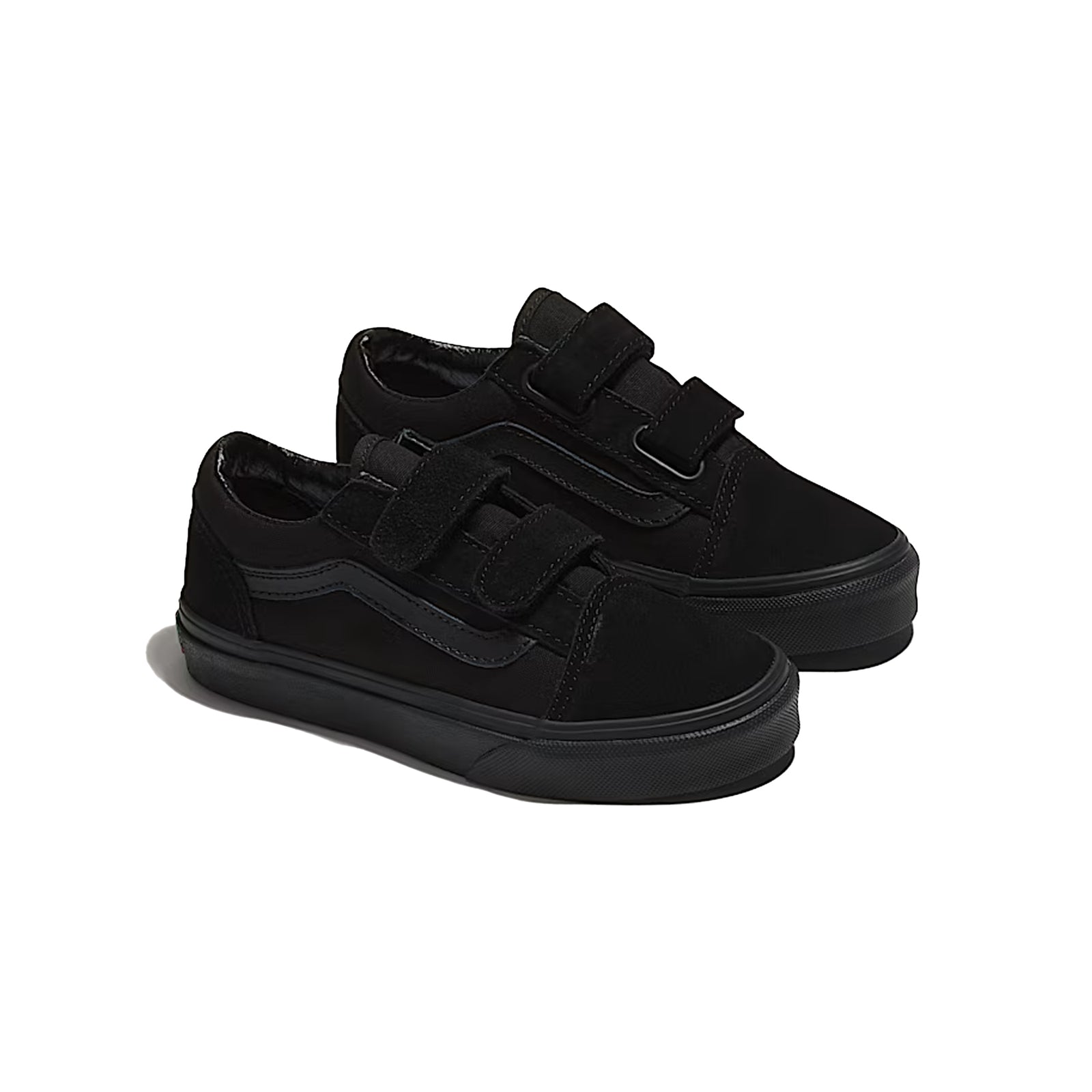 Vans Skate Old Skool V Youth Boy's Shoes - Black/Black