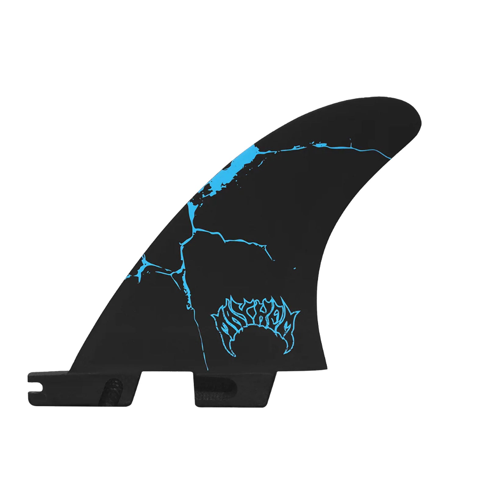 FCS II Mayhem Driver Quad Rear Surfboard Fins - Large/Blue