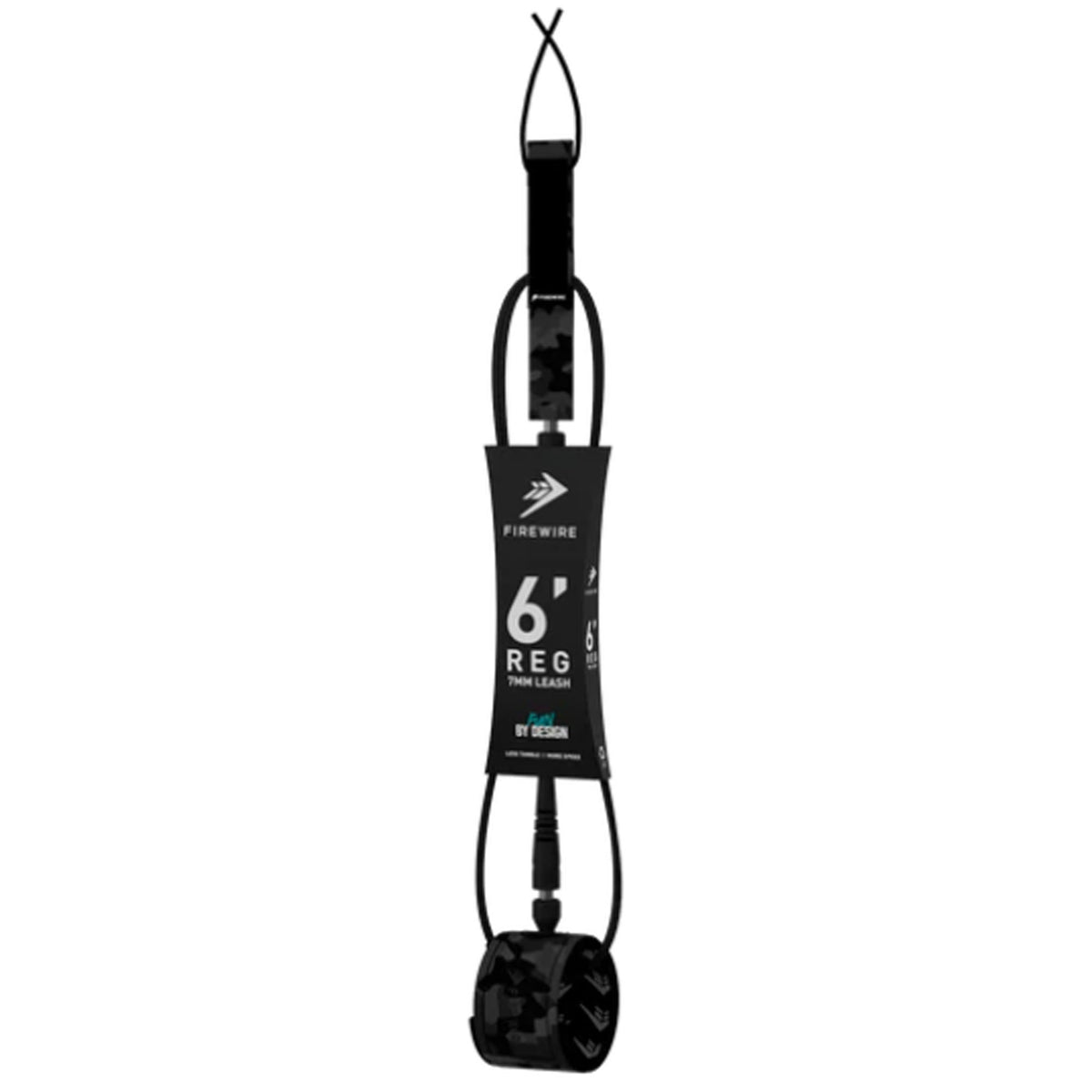 Firewire All Day Surfboard Leash - 6'/Black/Camo