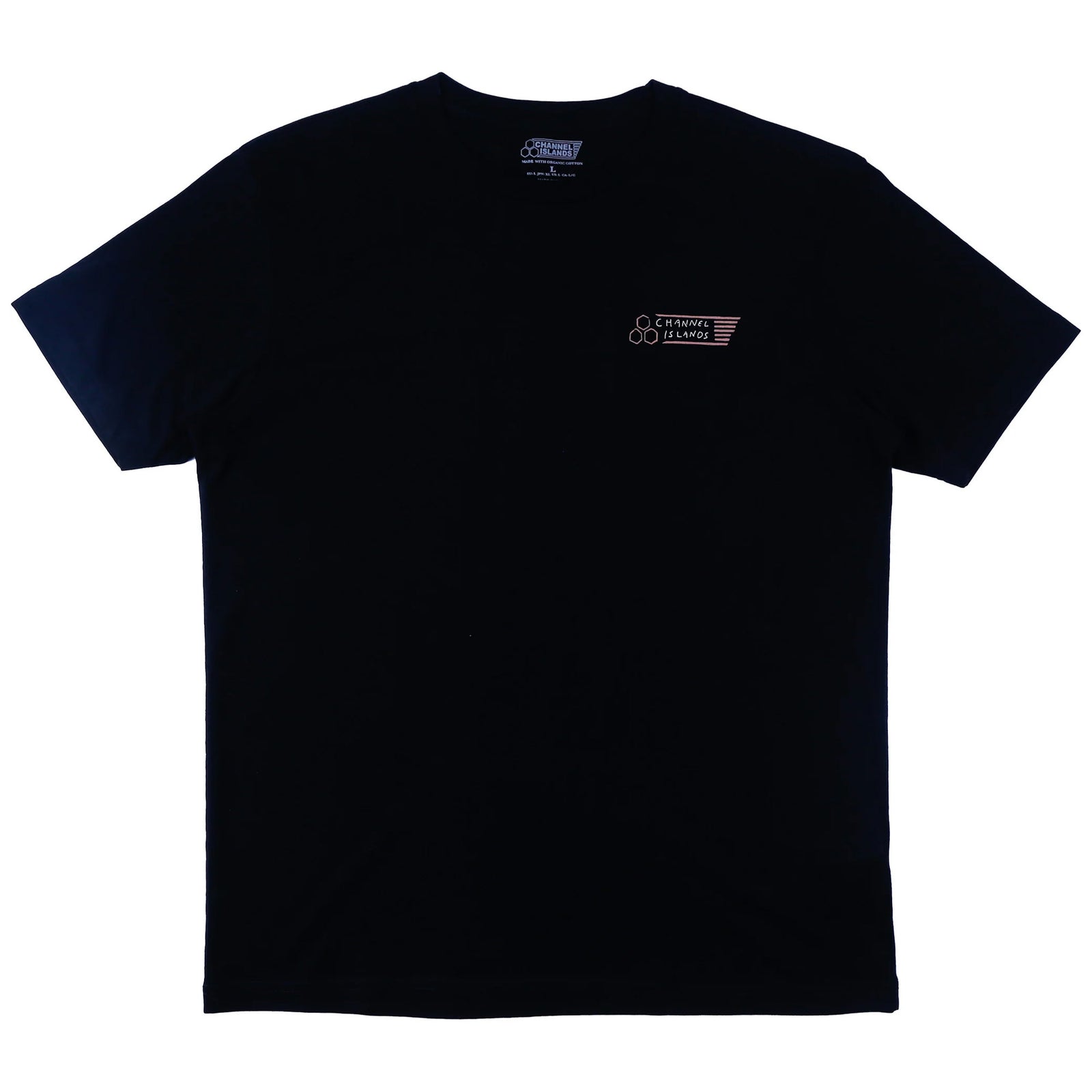 Channel Islands Bad Flag Men's S/S T-Shirt - Black/Clay