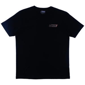 Channel Islands Bad Flag Men's S/S T-Shirt - Black/Clay