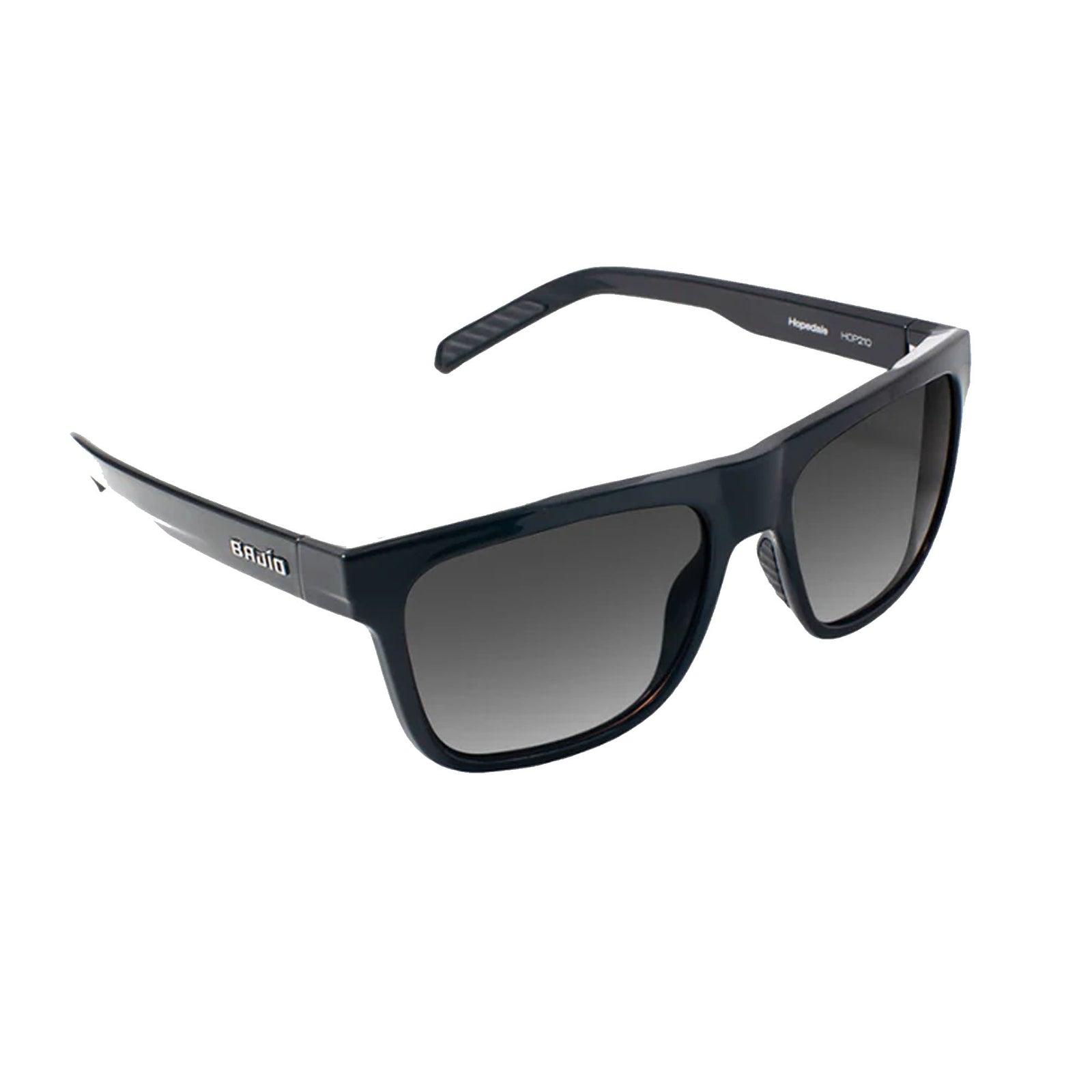 Bajio Hopedale Large Men's Sunglasses - Black Matte/Grey Polarized