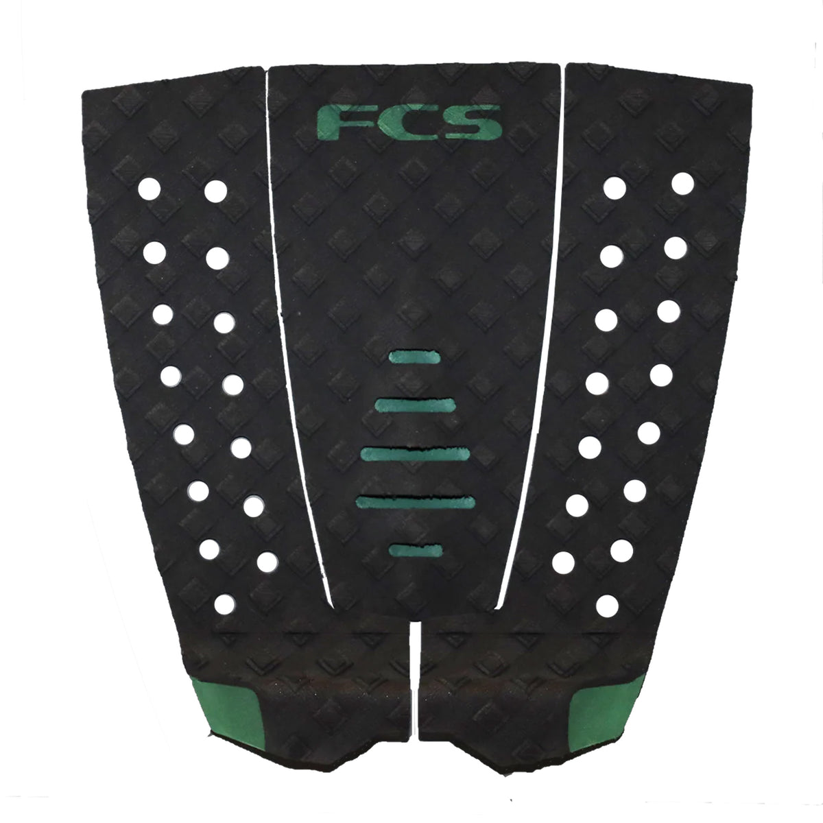 FCS Yago Dora Signature Traction Pad - Black/Green