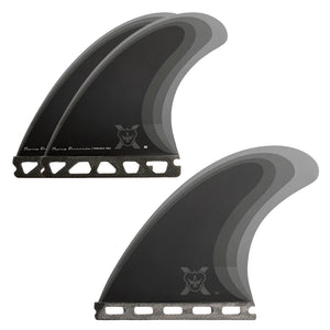 Flying Diamonds FDX1 Futures Tri Surfboard Fins - Medium/Black