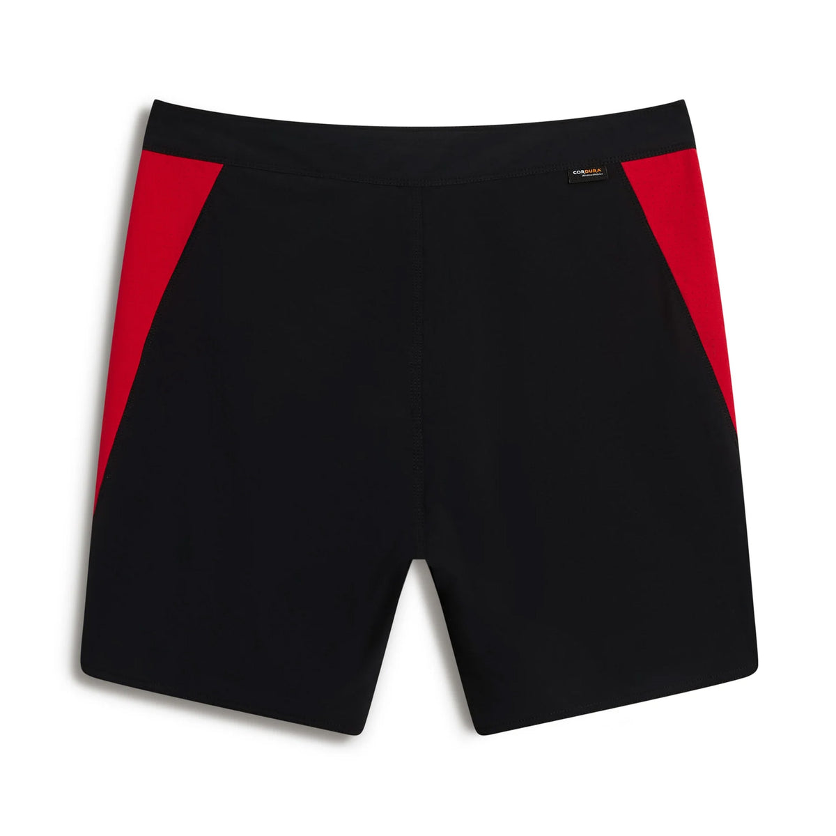 Florence Marine X Cordura® Airtex 18.5" Men's Boardshorts - Black Rescue Red