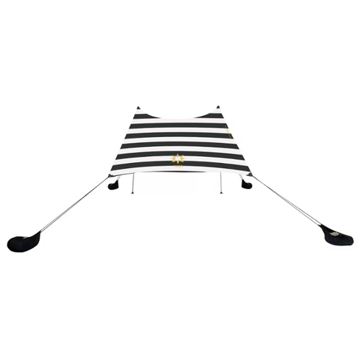Neso Grande Prints Beach Tent - Black/White Stripes