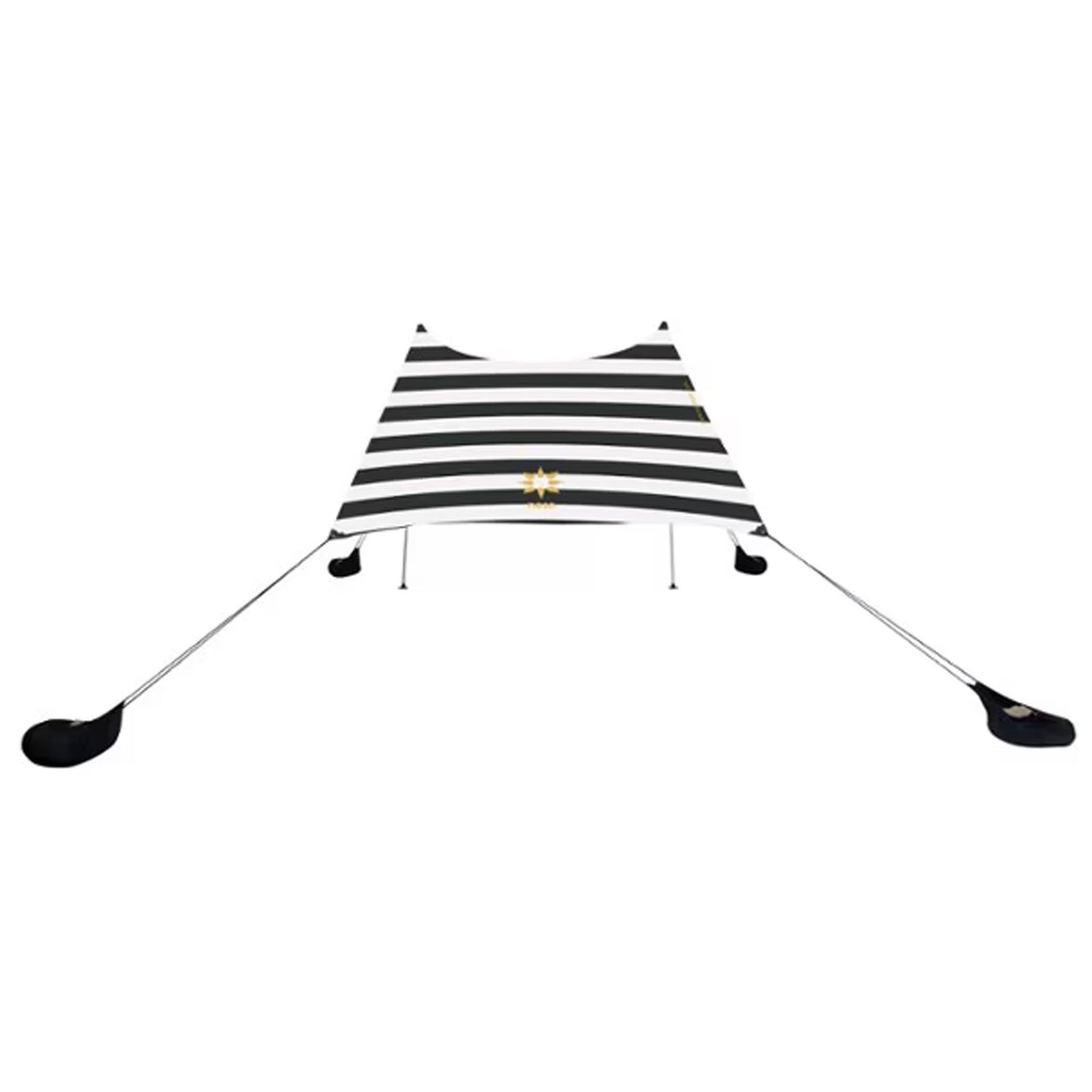 Neso Grande Prints Beach Tent - Black/White Stripes