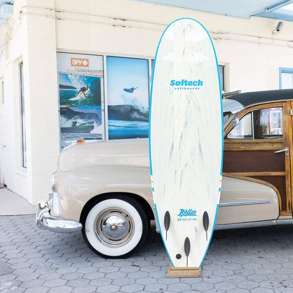 Softech Roller 9'0 Soft Surfboard - Blue - Surf Station Store