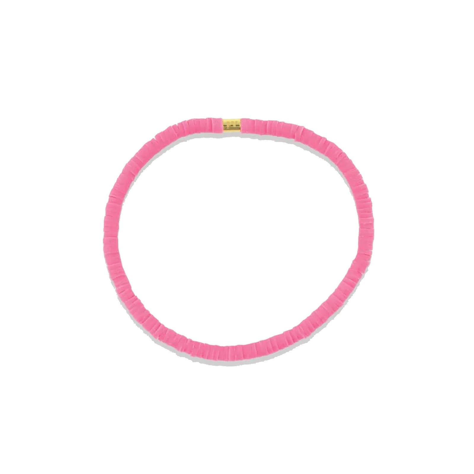 Pura Vida Cabrillo Vinyl Disc Stretch Bracelet - Blush