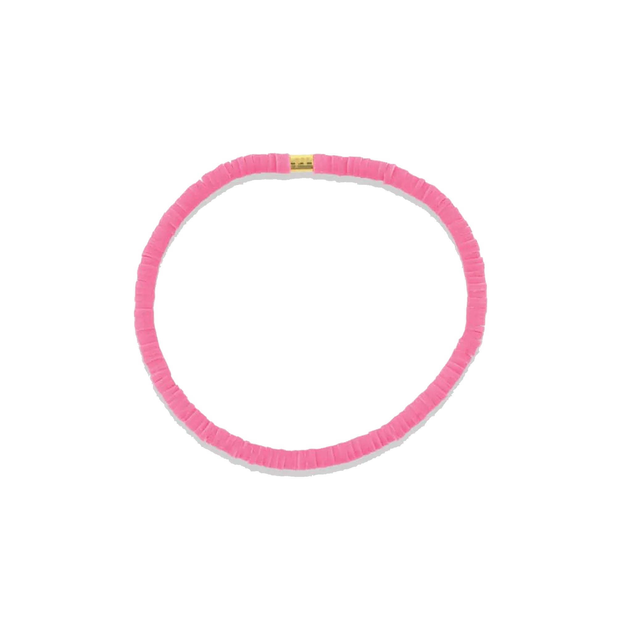 Pura Vida Cabrillo Vinyl Disc Stretch Bracelet - Blush