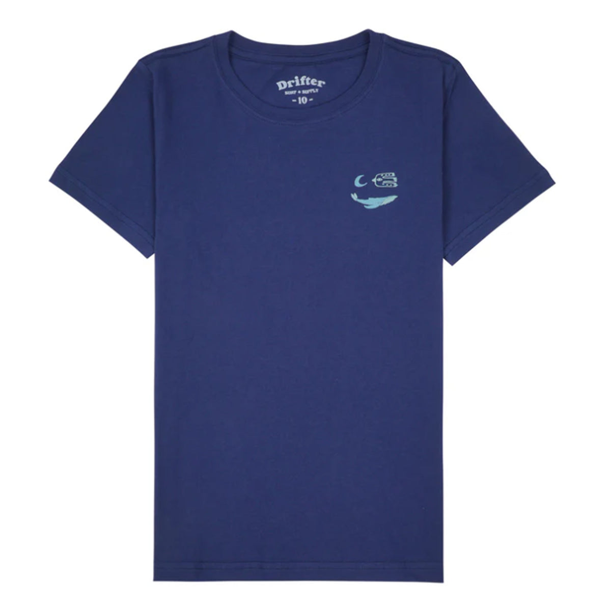 Drifter Surf Tropicool Youth Boy's S/S T-Shirt - Blue Ink
