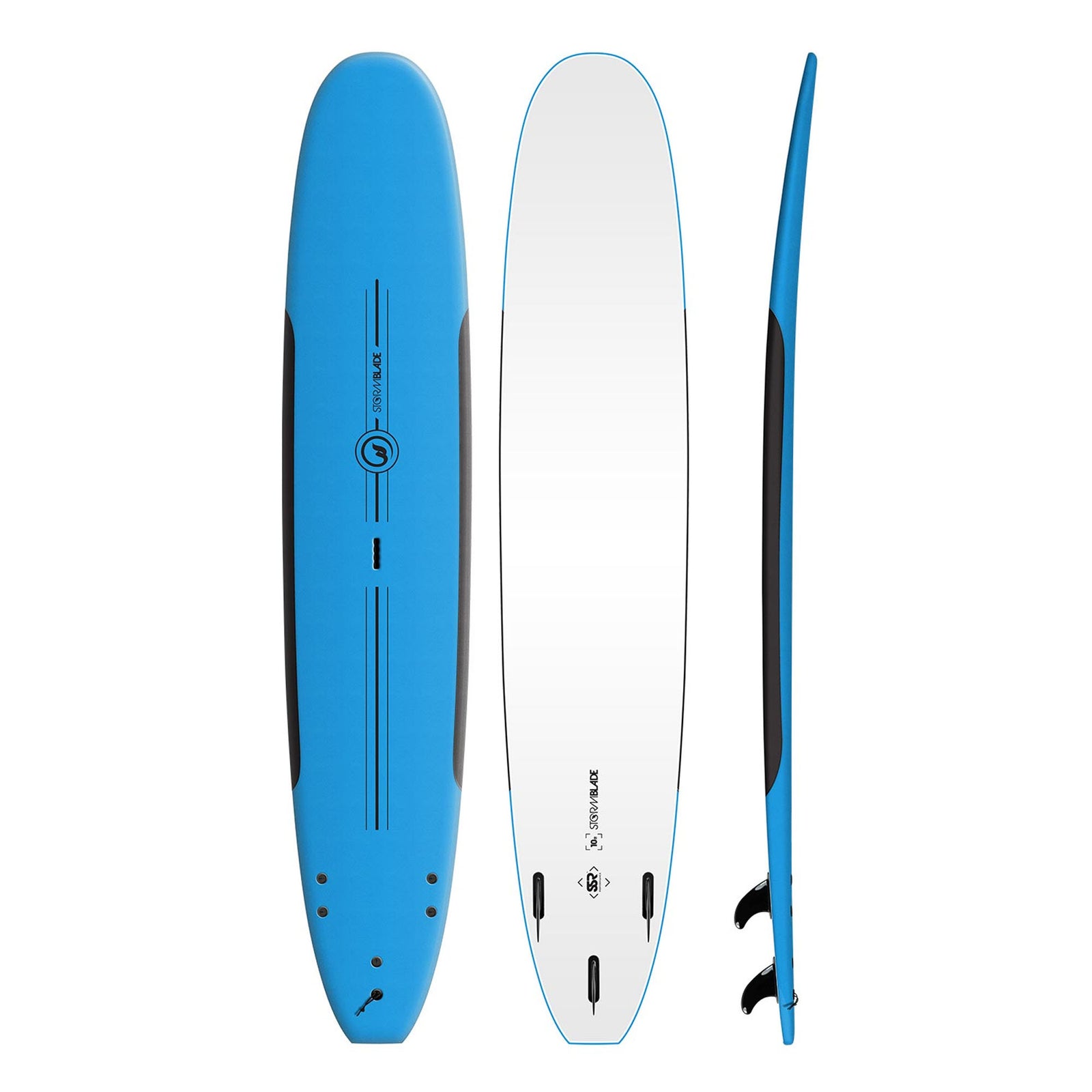 Storm Blade SSR 10'6 Soft Surfboard - Azure Blue