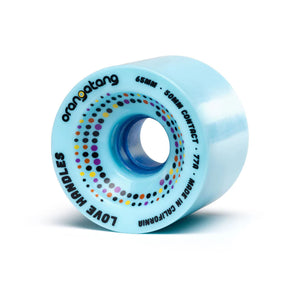 Orangatang Love Handles 65mm 77a Longboard Skateboard Wheels - Blue