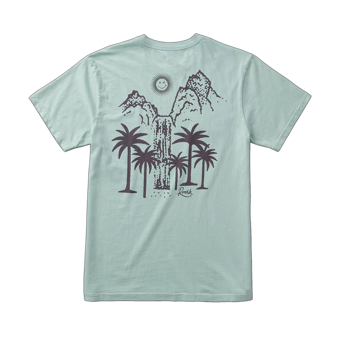 Roark Palm Gorge Men's S/S T-Shirt - Harbor