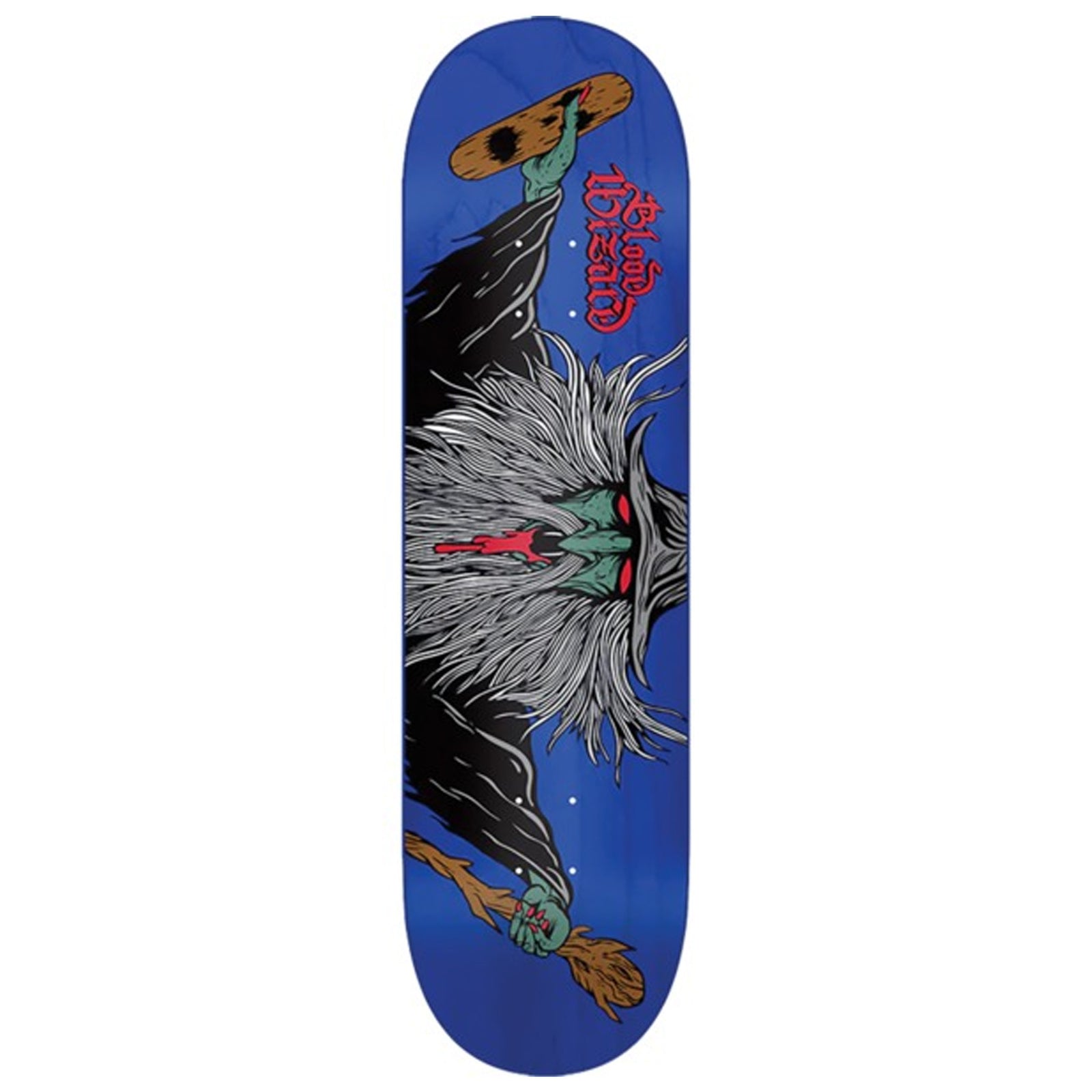 Blood Wizard Flying Wizard 8.25" Skateboard Deck