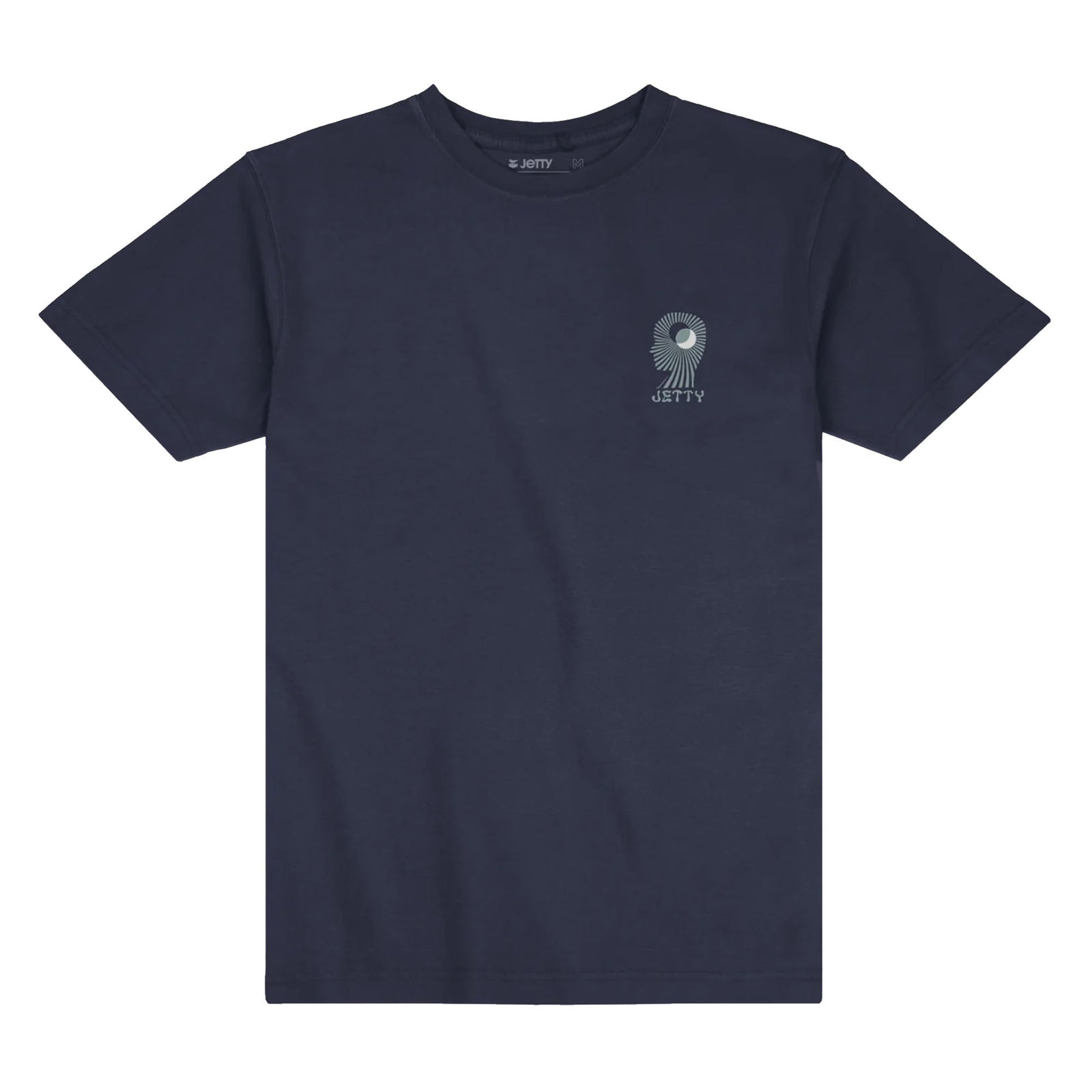 Jetty Wave Length Men's S/S T-Shirt - Navy