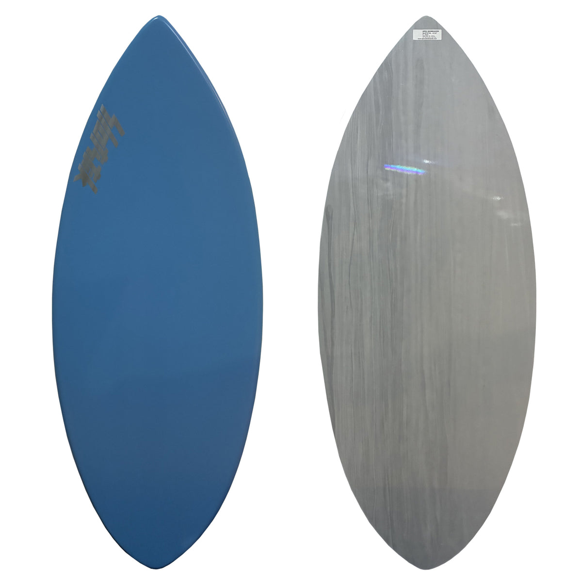 SlotStik E 52" Skimboard - Blue/Grey Marble